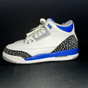 Nike Air Jordan 3 Retro GS Racer Blue Men's Shoes - Size 6
